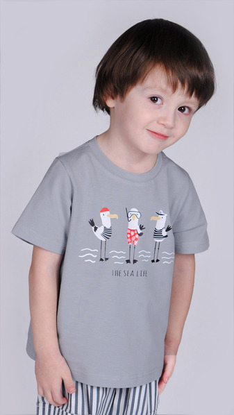 Комплект (футболка, шорты) (вид 1) Комплект (футболка, шорты) (фото, вид 1)