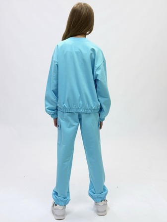 Костюм (свитшот, брюки) (вид 5) Костюм (свитшот, брюки) (фото, вид 5)