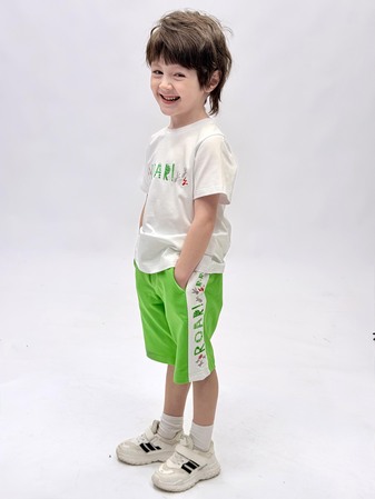 Комплект (футболка, шорты) (вид 1) Комплект (футболка, шорты) (фото, вид 1)